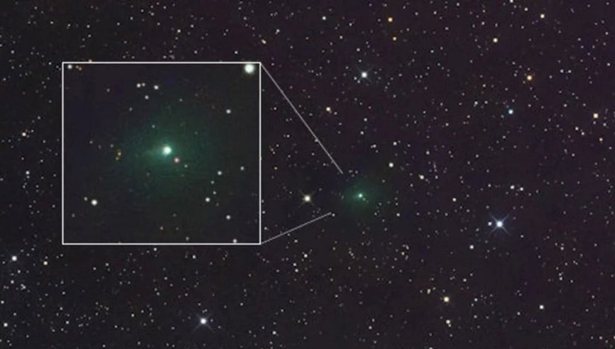 Güneş Sistemi'ndeki gizemli ziyaretçi renk değiştirdi