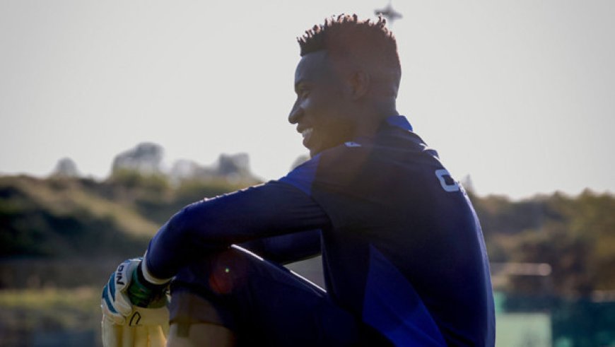 Andre Onana, Trabzonspor'da ilk idmanına çıktı!