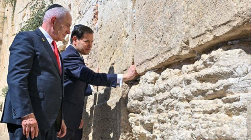 Netanyahu ve ABD Dışişleri Bakanı Rubio, Mescid-i Aksa'nın yakınındaki tünelleri gezdi