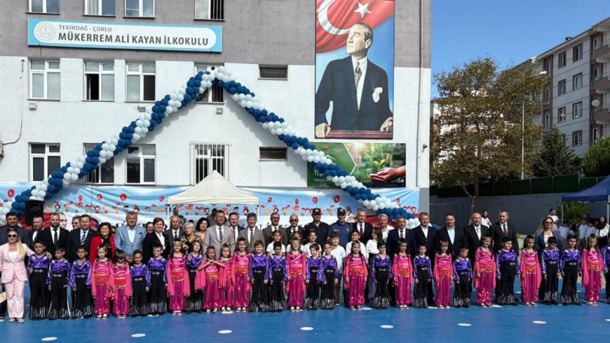 Çorlu'da İlköğretim Haftası kutlandı