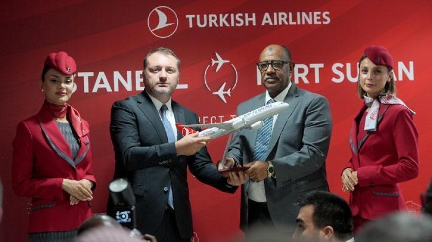 THY, Sudan'ın en büyük liman şehri Port Sudan'a uçuş başlattı