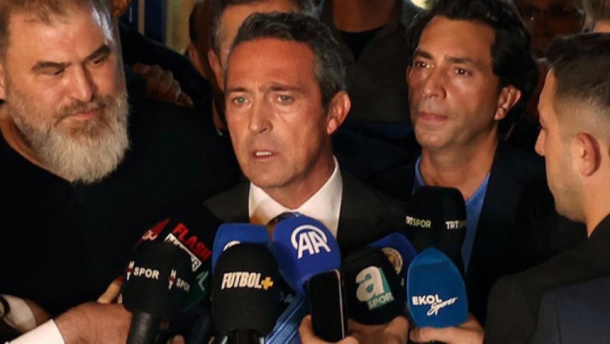 Fenerbahçe Başkanı Ali Koç, TFF Başkanı İbrahim Hacıosmanoğlu ile görüştü: 'Operasyon yapıldı'