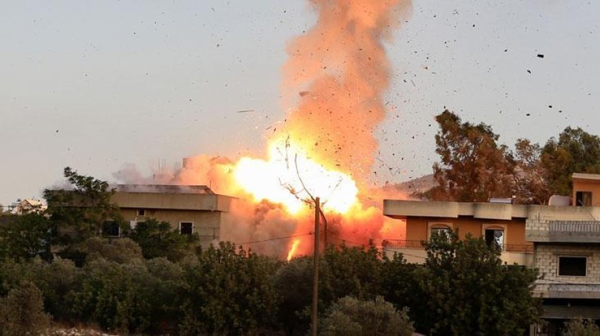 İsrail savaş uçakları Lübnan'ın güneyindeki bazı beldeleri hedef aldı