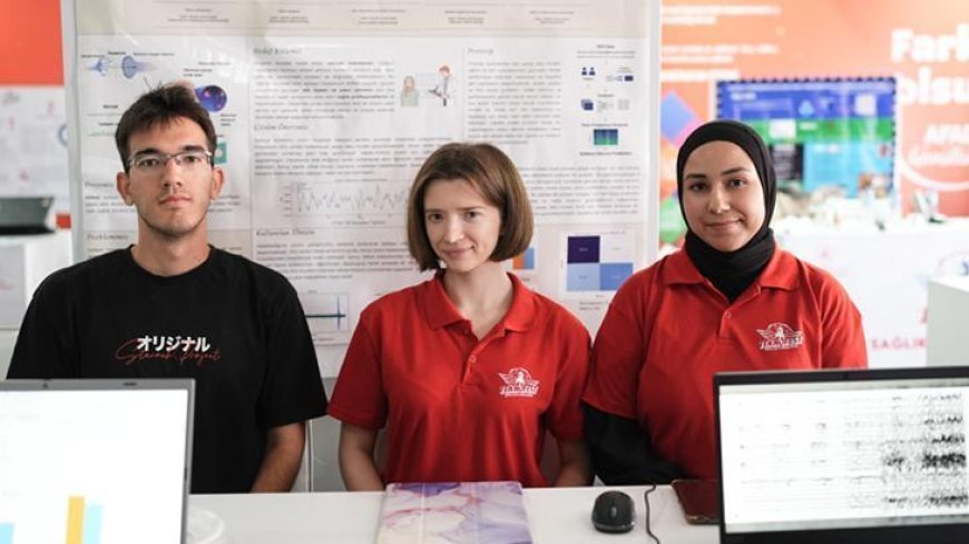 Epilepsi krizlerini önceden öngören yapay zeka projesi TEKNOFEST'te tanıtıldı