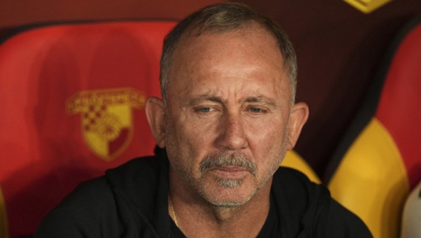 Sergen Yalçın: 'Ağır ve beklenmeyen bir mağlubiyet'