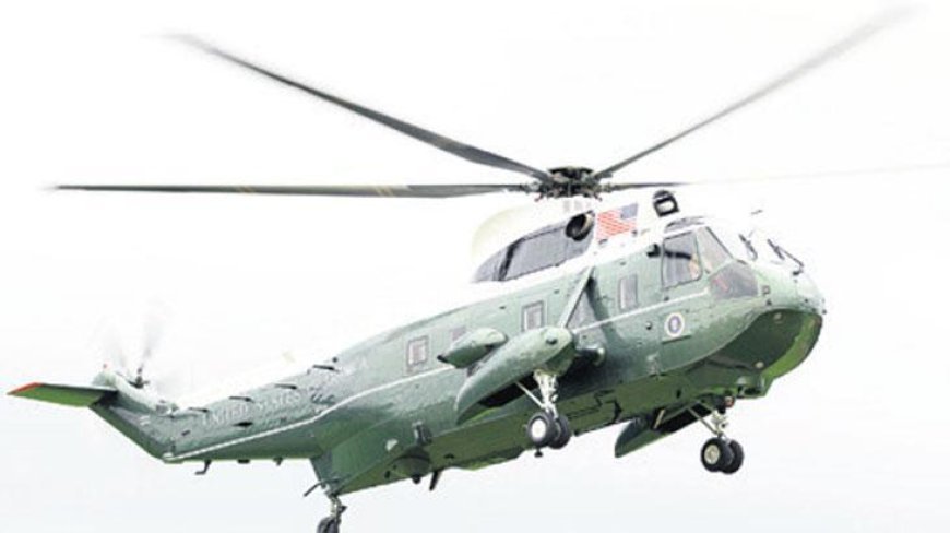 Helikopteri acil iniş yaptı