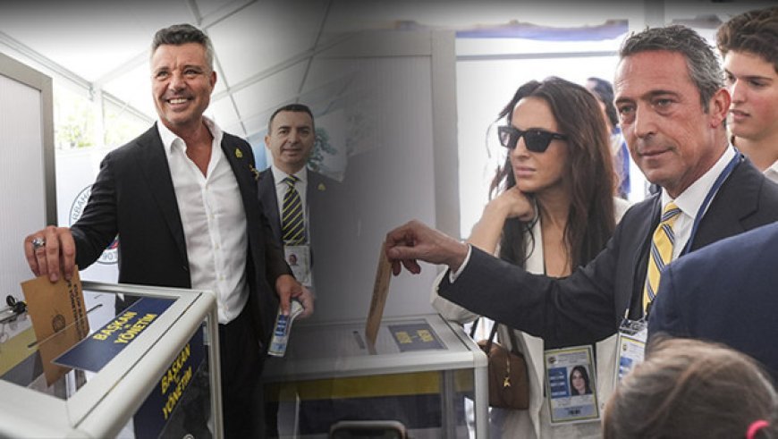 Fenerbahçe'de başkanlık seçiminde oy sayımı devam ediyor: Ali Koç mu, Saadettin Saran mı? (Fenerbahçe Kongresi Başkanlık Seçimi Sonuçları canlı gelişmeler)