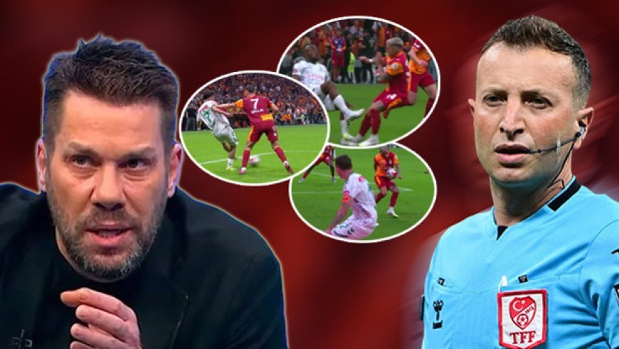 Fırat Aydınus, Galatasaray-Konyaspor maçındaki hakem kararlarını inceledi: 'Adeta özel bir çaba sarf etti!' İnanılır gibi değil'