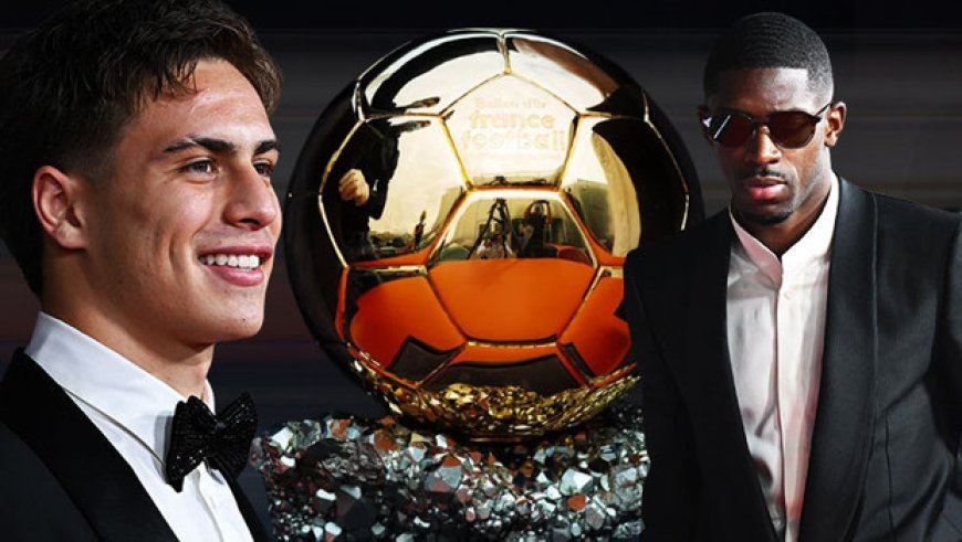 Ballon d'Or'un yeni sahibi Ousmane Dembele! Kenan Yıldız'a büyük gurur