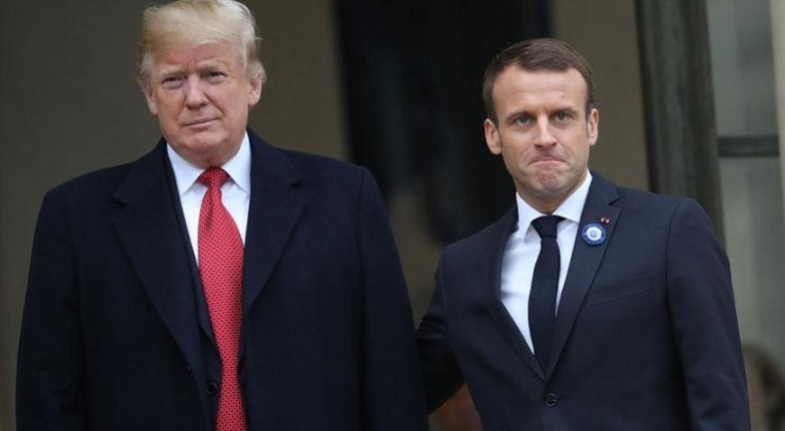 ABD Başkanı Trump Macron ile bir araya geldi! 'Bırakın Ukrayna topraklarını geri alsın'
