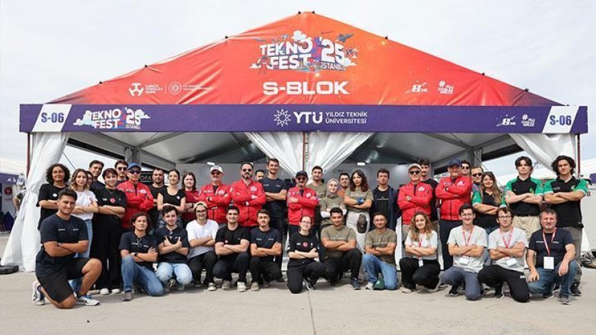 Yıldız Teknik Üniversitesi, TEKNOFEST'25'i 52 finalist ve 27 derece ile tamamladı