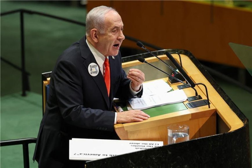 SON DAKİKA HABERLER! Netanyahu'ya BM'de büyük şok! Konuşması başladı, salon boşaldı