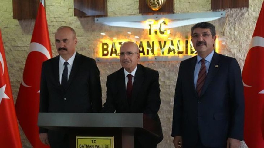 Bakan Şimşek, Batman Valiliği'ni ziyaret etti