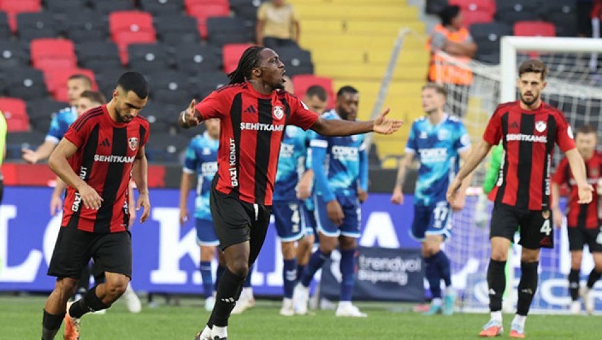 Gaziantep FK'nin yenilmezlik serisi 5 maça çıktı