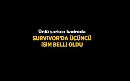 Acun Ilıcalı açıkladı! İşte Survivor 2026'da yarışacak üçüncü ünlü isim