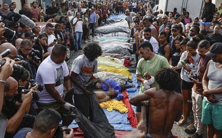 Dünya bu operasyonu konuşuyor! Brezilya'da can kaybı 132'ye yükseldi