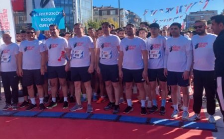 KURTULUŞ KOŞUSUNA BU YIL DA İLGİ BÜYÜK OLDU