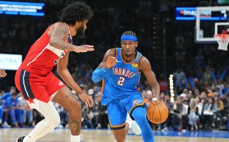 Shai Gilgeous-Alexander 31 sayı attı, Thunder 6'da 6 yaptı!