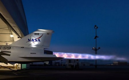 NASA'nın sessiz süpersonik jeti ilk kez havalandı