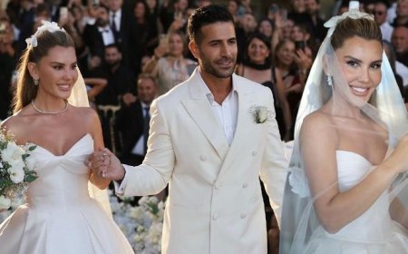 Eda Erol ve pilot eşi Ekrem Karaçayır'dan romantik kare