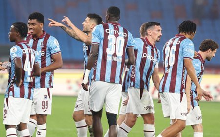 Trabzonspor'un Galatasaray maçı kamp kadrosu açıklandı