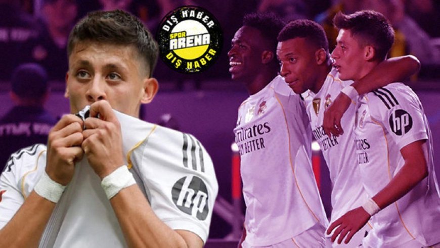 Kylian Mbappe'den Arda Güler için övgü dolu sözler: 'İnanılmaz bir yetenek! Ona sahip olduğumuz için çok şanslıyız'