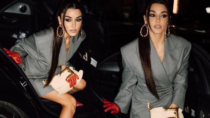 Haberler: Hande Erçel, Paris Moda Haftası'nda fırtına gibi esti