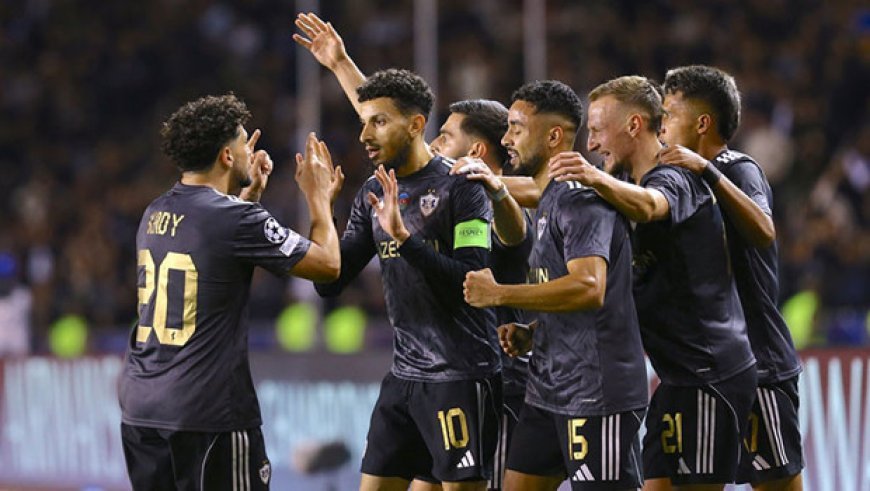 Azerbaycan temsilcisi Karabağ, UEFA Şampiyonlar Ligi'nde tarih yazıyor