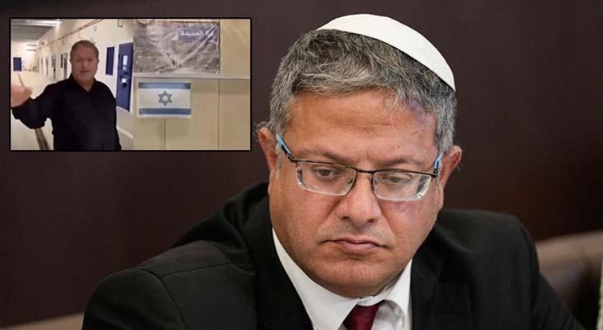 SON DAKİKA İSRAİL HABERLERİ: İsrailli bakandan skandal bir paylaşım daha! Bu kez hapishaneden seslendi