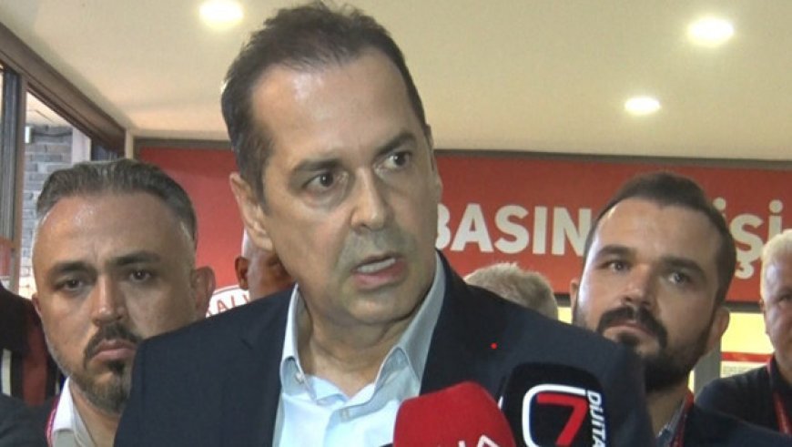 Antalyaspor Başkanı Perçin'den Emre Belözoğlu açıklaması!