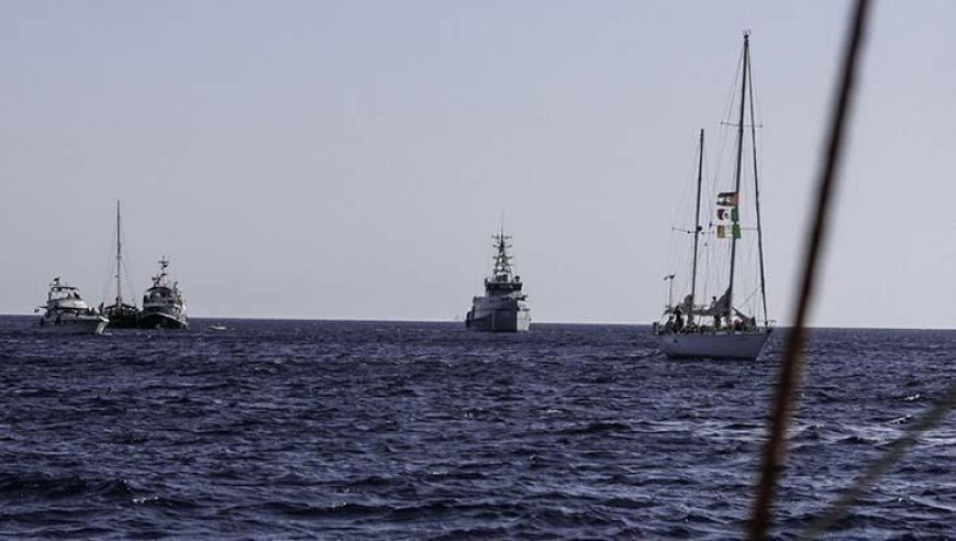 Türkiye, Gazze için yola çıkan Küresel Sumud Filosu'nun umut yolcularını yalnız bırakmadı
