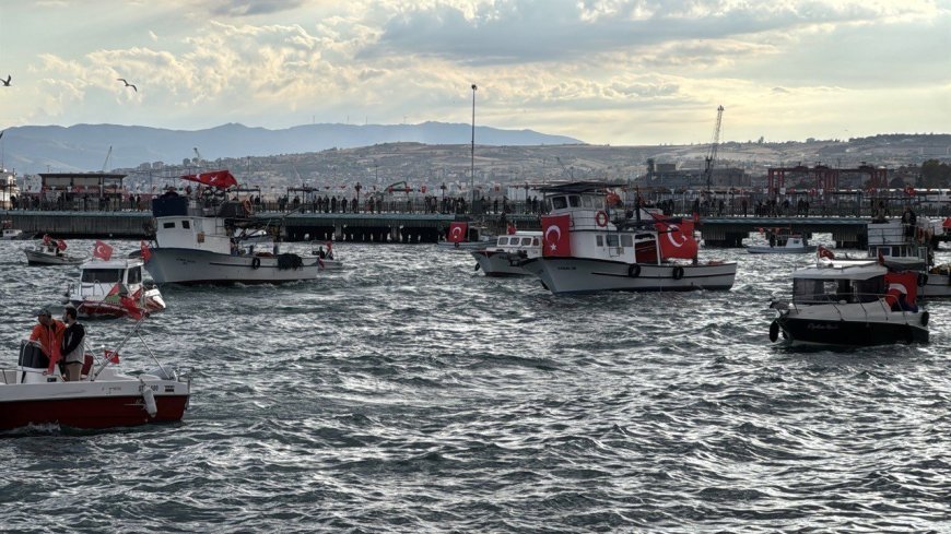 Tekirdağ’da Filistin’e destek mitingi