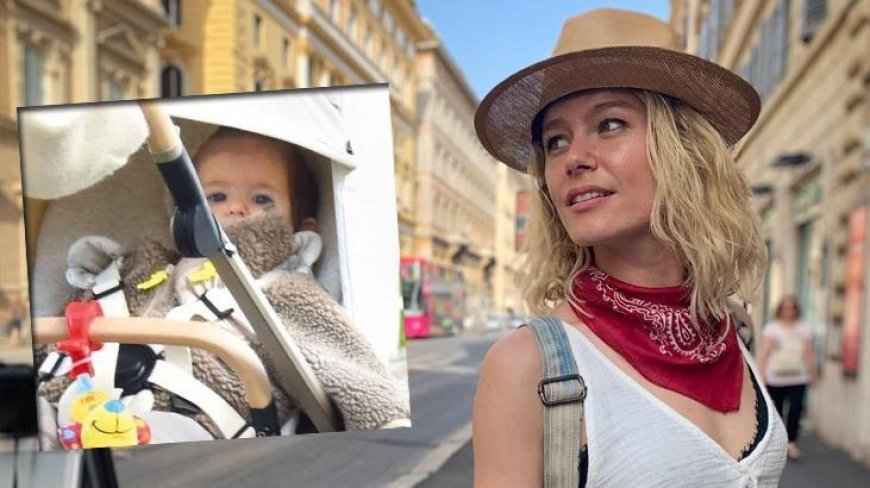 Burcu Biricik ve kızı Luna'nın eğlenceli halleri
