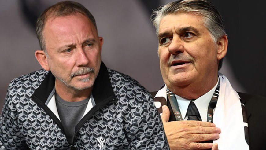 Beşiktaş'ta Sergen Yalçın ve transfer krizi! Serdal Adalı devreye girdi