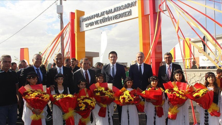 Mardin'de "Adnan Polat Spor ve Eğitim Merkezi" açıldı! Dursun Özbek'ten açıklamalar...