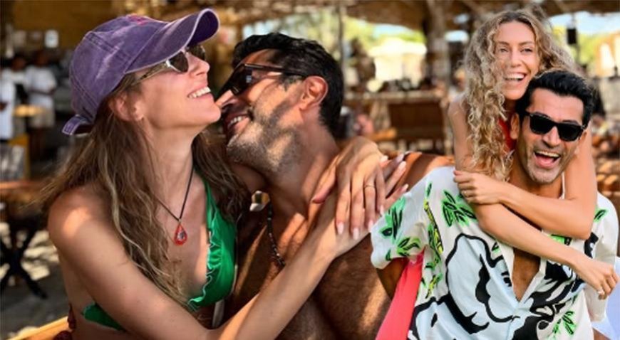 Sinem Kobal paylaştı! Kenan İmirzalıoğlu ve Lalin'den bahçe keyfi