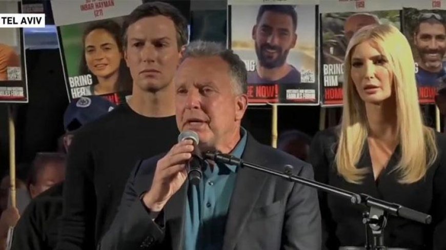 ABD'den İsrail'de Türkiye teşekkürü! Trump’ın kızı ve damadı da orada