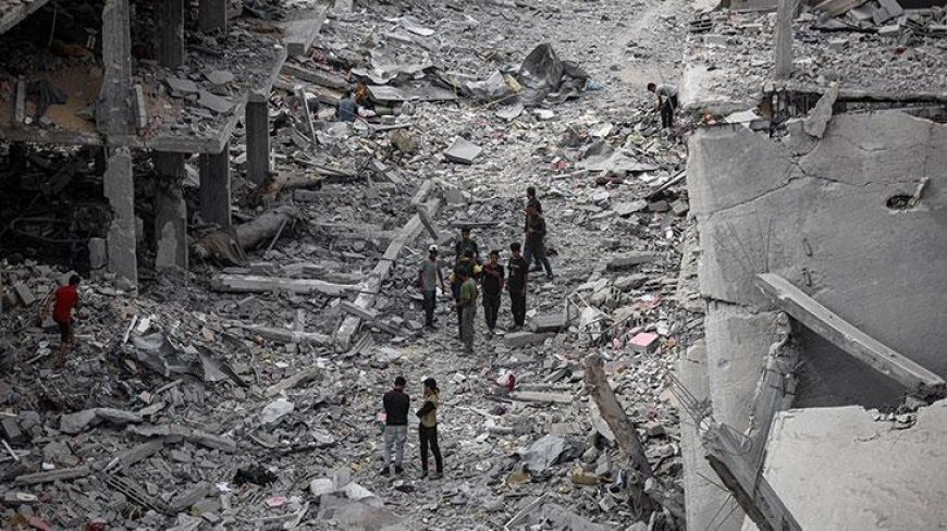 Ateşkesin ardından Gazze'deki yıkım görüntülendi