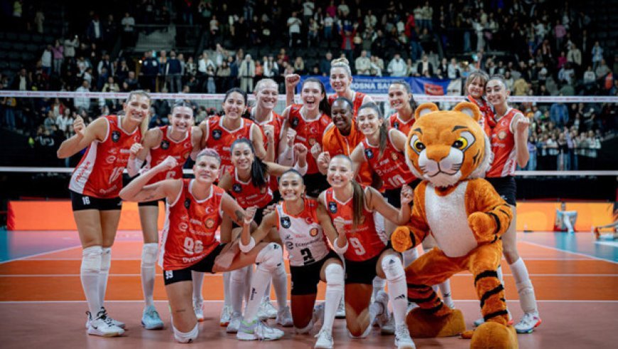 Eczacıbaşı Dynavit set vermeden kazandı!