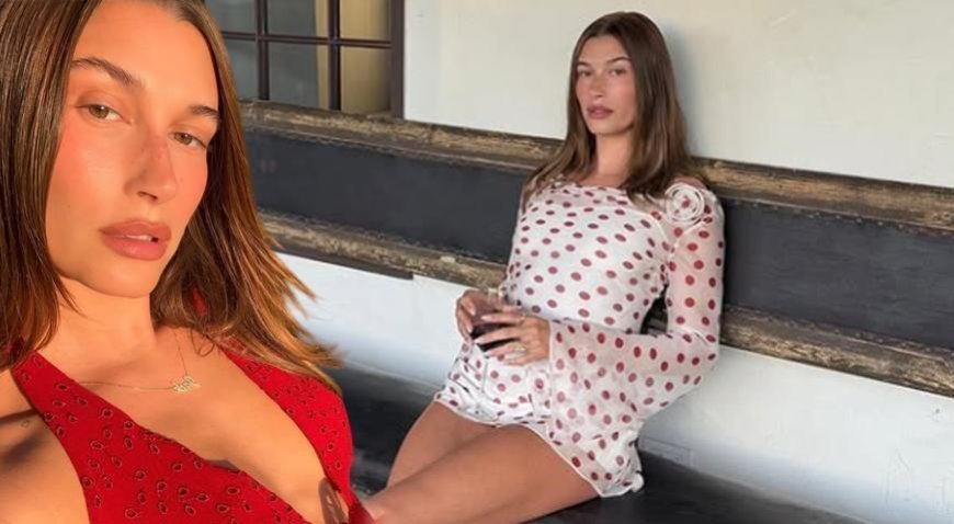 Hailey Bieber’dan cesur pozlar! Ezber bozdu