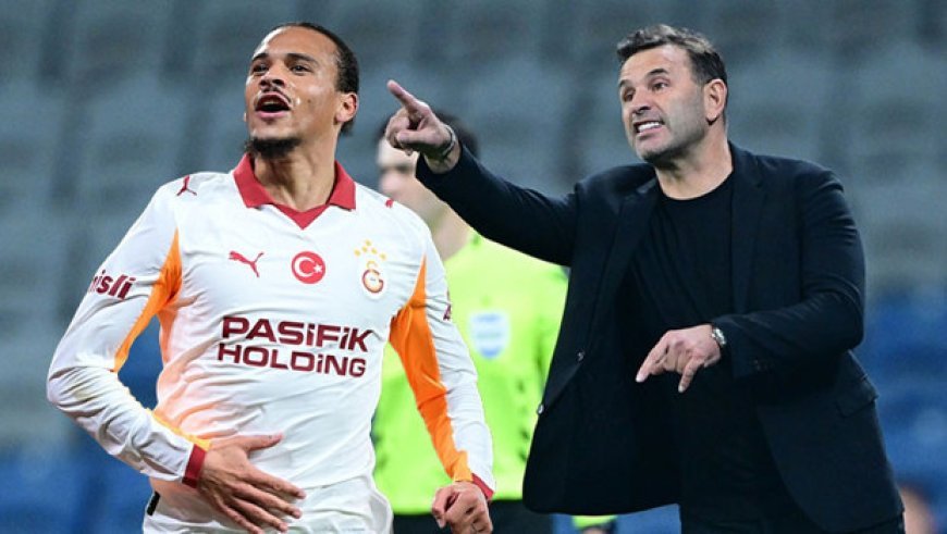 Başakşehir-Galatasaray maçı sonrası Okan Buruk’tan Sane itirafı!