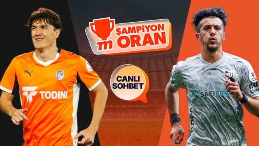 Başakşehir, Süper Lig'de Kocaelispor’u konuk edecek! Maçın heyecanı canlı sohbet ve Şampiyon Oranlar ile Misli'de