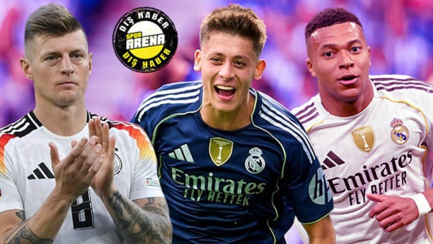 Toni Kroos'tan Arda Güler'e büyük övgü: 'Mbappe'nin geçirdiği harika sezon bir noktada Arda Güler'den kaynaklanıyor'