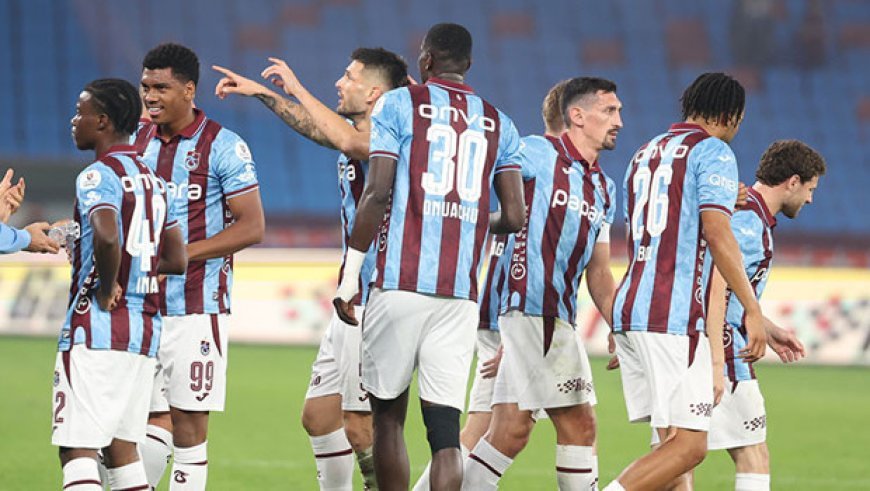 Trabzonspor'un Galatasaray maçı kamp kadrosu açıklandı