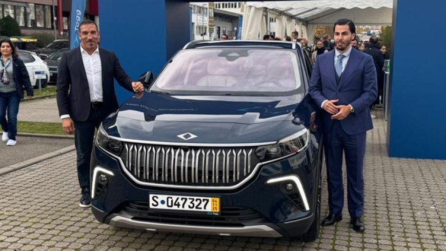 TOGG'u almaya maketle geldi: 'Araba Almanların da çok hoşuna gitti'