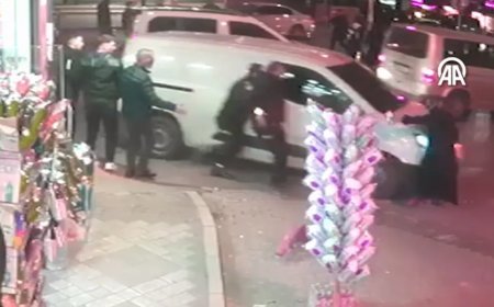 Polisten kaçarken yoldan geçen kadını ezdi