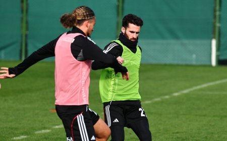 Beşiktaş'ta Rafa Silva takımla çalıştı!