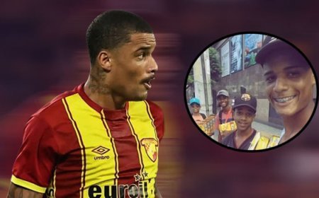 Göztepe'nin yıldız oyuncusu Janderson'un trafik ışıklarında şeker satmaktan Süper Lig'e uzanan hikayesi!