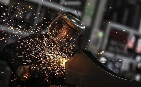 Sanayide çalışan kişi başına üretim endeksi yüzde 9 arttı