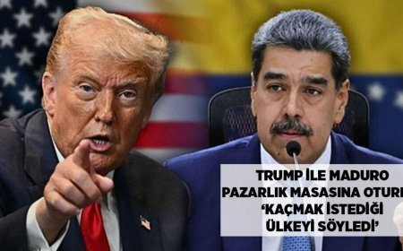 SON DAKİKA HABERLER: İngiliz basınından çarpıcı iddia! Trump ile Maduro pazarlık masasına oturdu: 'Kaçmak istediği ülkeyi söyledi'